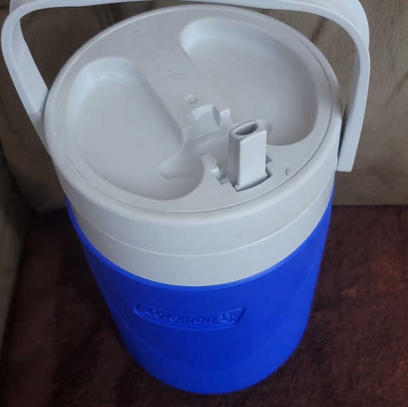 Coleman thermos, blue & white - Picture 3 of 4